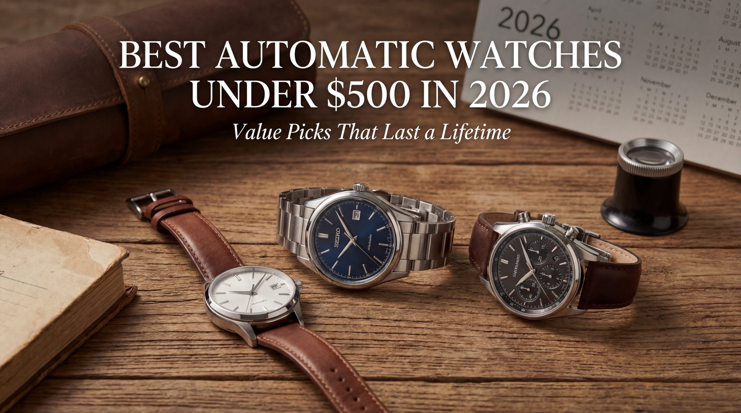 The Top 10 Automatic Watches Under $500