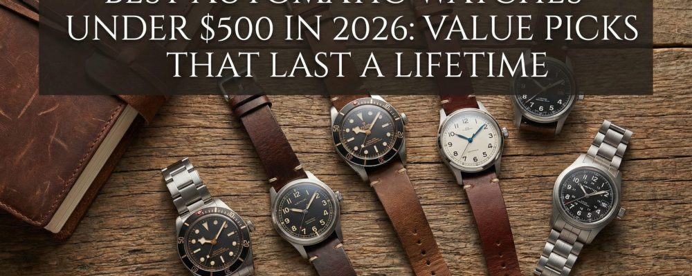 Best Automatic Watches Under $500 in 2026 Value Picks That Last a Lifetime
